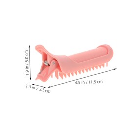 Baluue 1 Pair Hair Root Fluffy Clip Fixation Long Hair Clip Volumizing Hair Root Clip Hair Pin Hair Rollers Hair Clip Volumizer Hair Volume Clips Curler Clips Roller Jaw Clamps Curly Hair