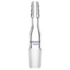 Labasics Glass Straight Inlet Adapter with 14/20 Male Glass Joint