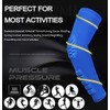 HOPEFORTH 2PCS Padded Elbow Forearm Sleeves Compression Arm Protective Support