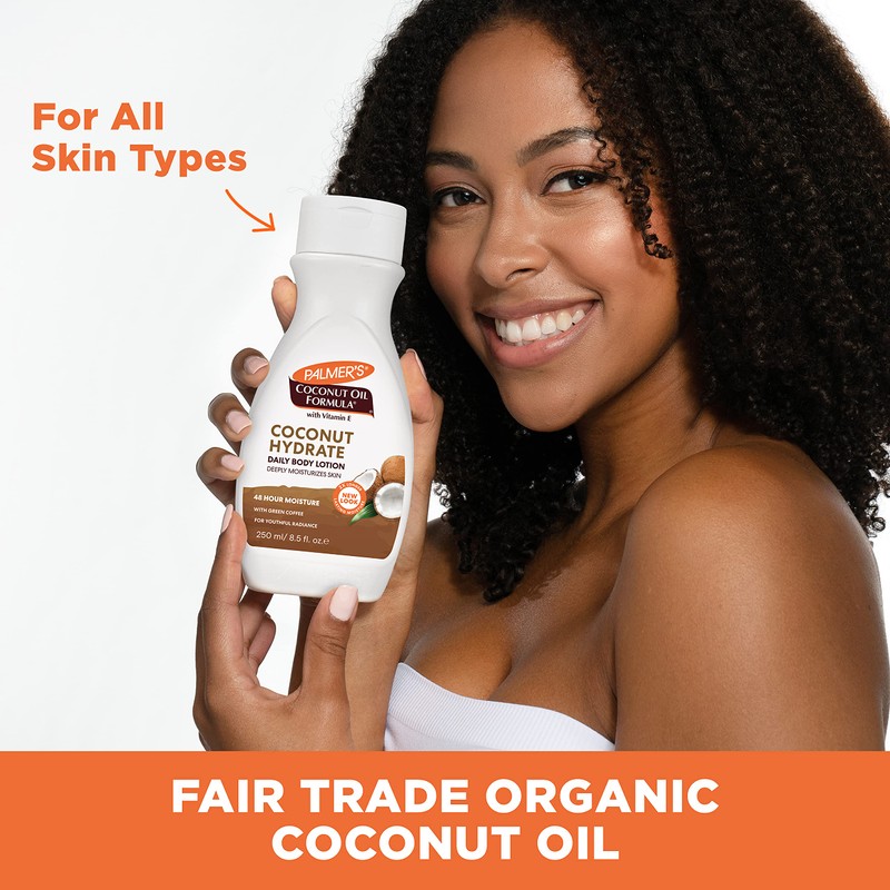 Palmer's Coconut Oil Formula Body Lotion for Dry Skin, Hand