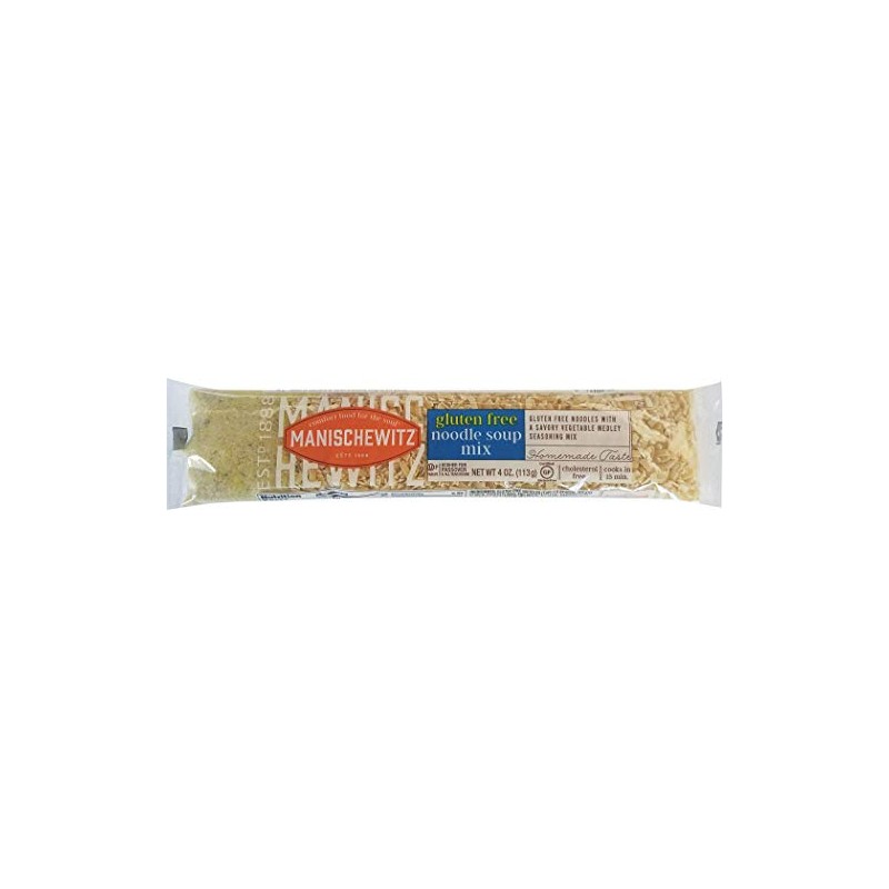 Manischewitz Gluten Free Noodle Soup Mix (4 Pack) With Savory