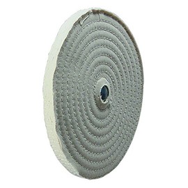 10" Spiral Sewn Buffing Wheel 8455-36, Fits 3/4"-7/8" Arbor Hole, Made in USA