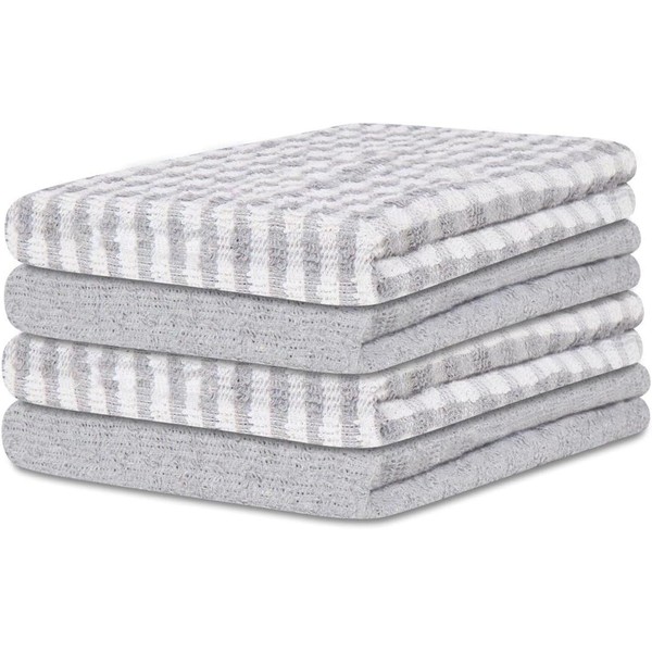 OPAL AND OAK HOME Kitchen Towels Set of 4, 46