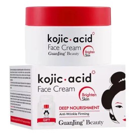 Crema Facial Ácido Kójico + Mascarillas, Manchas Paño Y Sol