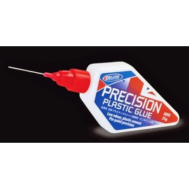 Deluxe Materials AD92 All Scale Precision Plastic Glue - in Pinpoint Applicator Bottle .9oz 25g