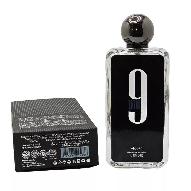 Afnan 9 PM Eau de Parfum by Afnan for Men