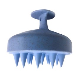 SAFIGLE Hair Scalp Massage Brush Portable Shampoo Tool for Deep Cleaning Exfoliating and Massaging for Daily Use Ergonomic Design Soft Bristles for Gentle Care Straw Blue