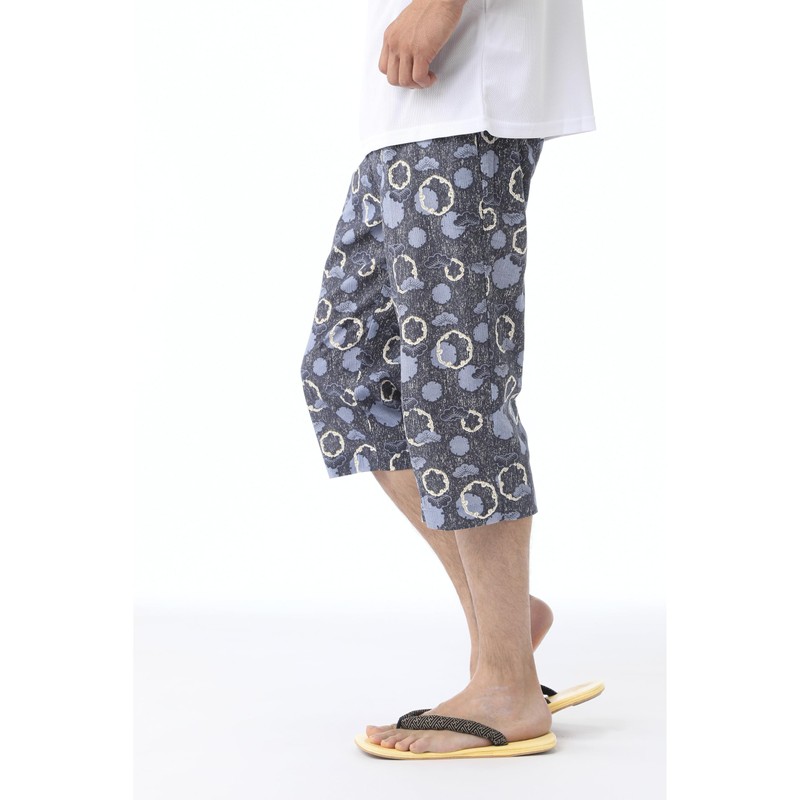Little Island Men's Suteteko Takashima Chijimi, Made in Japan, Open