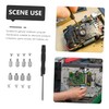 Tofficu 1Set SSD Screw Kit Stainless Steel Mounting Screws for