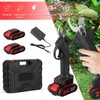 Professional Cordless Electric Pruning Shears with 2PCS Spare Rechargeable 7500mAh