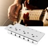 Electric Guitar Bridge Base Plate Easy Replacement Guitar Bridge Bottom