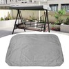 Swing Canopy Cover, 75.2x47.2in Waterproof UV Resistant Windproof Garden Replacement