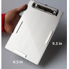 Stainless Steel Magnetic Clipboard with Pen - Multiple Sizes, Magnetic