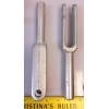 KY INTERNATIONAL NEW SET 2 YOKE ENDS STEEL 8 5/8"L