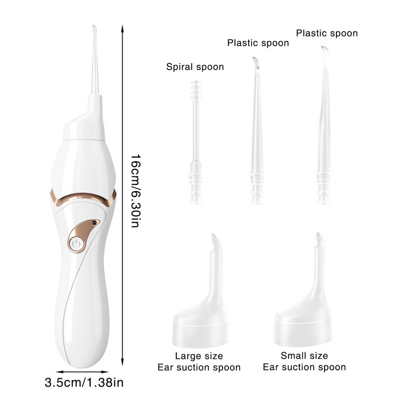 atnayo Ear Wax Remover, Portable Automatic Electric with Led Light