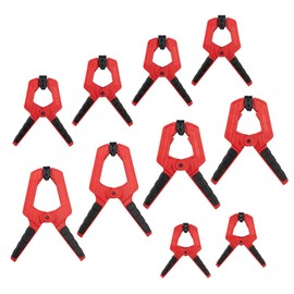 POWERTEC 71625 Heavy Duty Spring Clamp Set from 2" - 4" | 10 Clamps w/ 4 Assorted Sizes