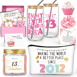 13th Birthday Gifts for Girls, Unique Gifts for 13 Year Old Girls Born in 2012, In My 13th Birthday Era Gift Set with 13 Fabulous Gifts, Happy 13 Year Old Girl Birthday Present Ideas for Teen Girls