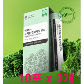Newly Benefits of organic curly kale powder How to eat freeze-dried curly kale powder sticks from Poland, 30 packets / 유기농 컬리케일분말 효능 폴란드산 동결건조 곱슬 케일 가루 스틱 먹는방법 30포