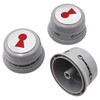 ShineUs 88848 Gas Grill Control Knob，Compatible with Weber Genesis 300