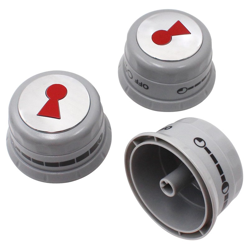 ShineUs 88848 Gas Grill Control Knob，Compatible with Weber Genesis 300