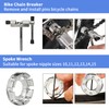 6 Piece Bicycle Tool Set, YDIAMEJ Bicycle Cassette Removal Tool