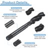 sourcing map Spiral Flute Thread Taps 3/8-16 UNC H2 Machine