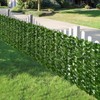 DearHouse Artificial Ivy Privacy Fence, 157.5x39in Artificial Hedges Fence and