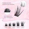 Selawasty Lash Clusters Eyelashes Cluster Lashes Individual Lashes Eyelash Extensions