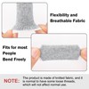 uxcell 10pcs Finger Protectors Splints, Compression Finger Sleeves Thumb Brace