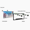 Real Carbon Fiber License Plate Frame, High Gloss Finish License