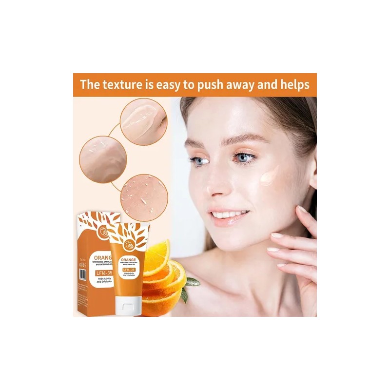 Gel Exfoliante Facial Y Corporal Con Enzimas De Naranja (2