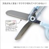 Kutsuwa Scissors HiLiNE Compact Scissors with Integrated Cap, Mint, SS124MT