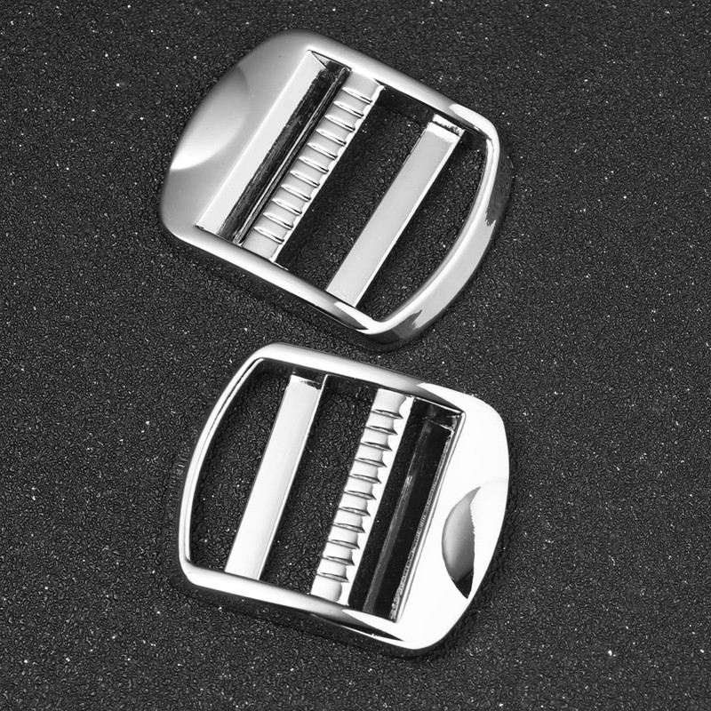 Operitacx 10 Pack Square Buckles 24mm Roller Buckles for Bag