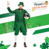 Geyoga St Patrick's Day Outfit Leprechaun Costumes Gothic Vintage Steampunk