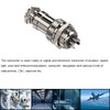Clyxgs Aviation Plug 5 pines 16mm Metal macho hembra conector