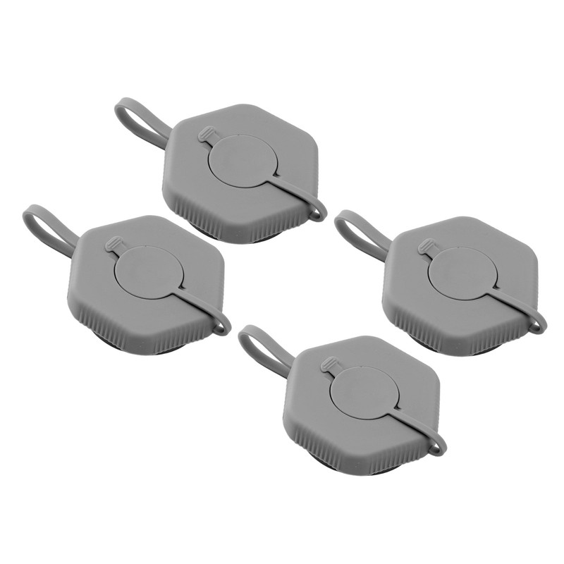4pcs Leakage Proof Gallon Water Jug Lid Cover Replacement Reusable