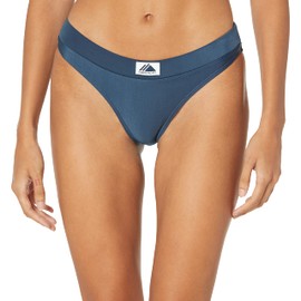 Superdry Women's Standard Code MTN Bikini Brief, Blue Bottle, 12
