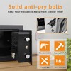 Goldenkey Small Safe with Fireproof Bag, Digital Mini Money Safe