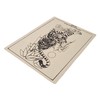 Tiger Design Tattoo Practice Skin 8" x 6" (Pack of
