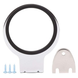 Wall Mount Hair Dryer Stand Stainless Steel Electroplating Hair Dryer Holder Organizer Blower Rack(1#)