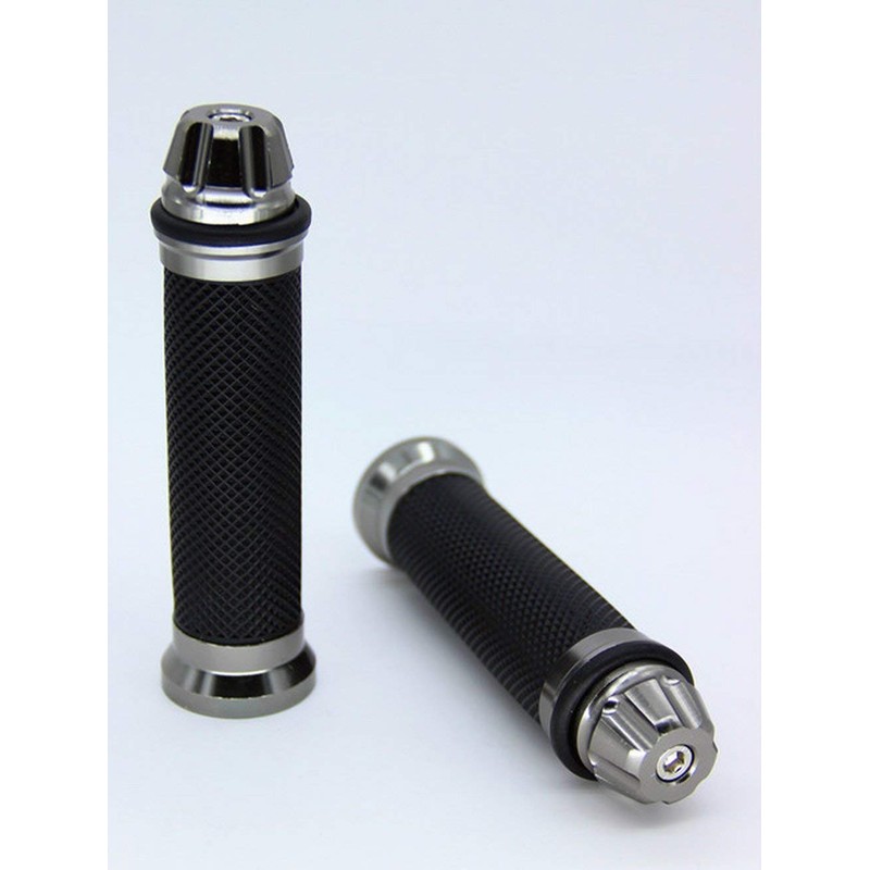 Karun Feel! Motorcycle Grip Left and Right Set Aluminum Bar