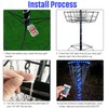 Waybelive LED Disc Golf Lights, Remote Control Disc Golf Rim