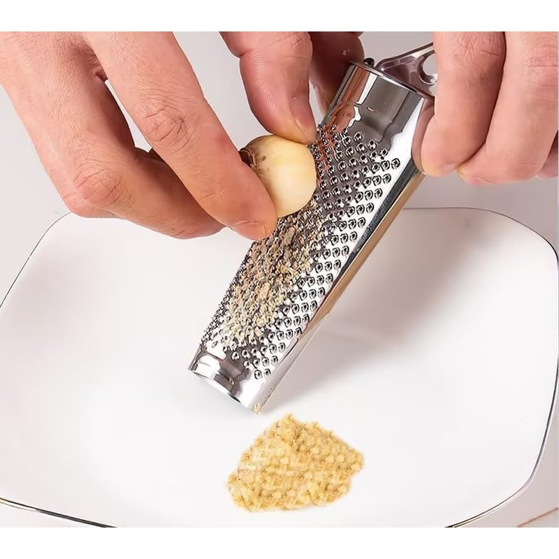Multifunctional Kitchen Stainless Steel Ginger Garlic Nutmeg Grater, Nut Walnut