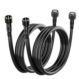 YiLaie 2 Pack 10FT 4 Pin Extension Cable for Rock Lights, LED RGB Rock Light Kits Wheel Well Lights Extension Wire 30cm, 2 Years Warranty