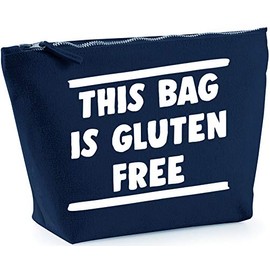 Hippowarehouse This bag is gluten free printed make up cosmetic wash bag 18x19x9cm