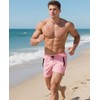 Mens Swim Trunks 5" with Mesh Lining Quick Dry Beach