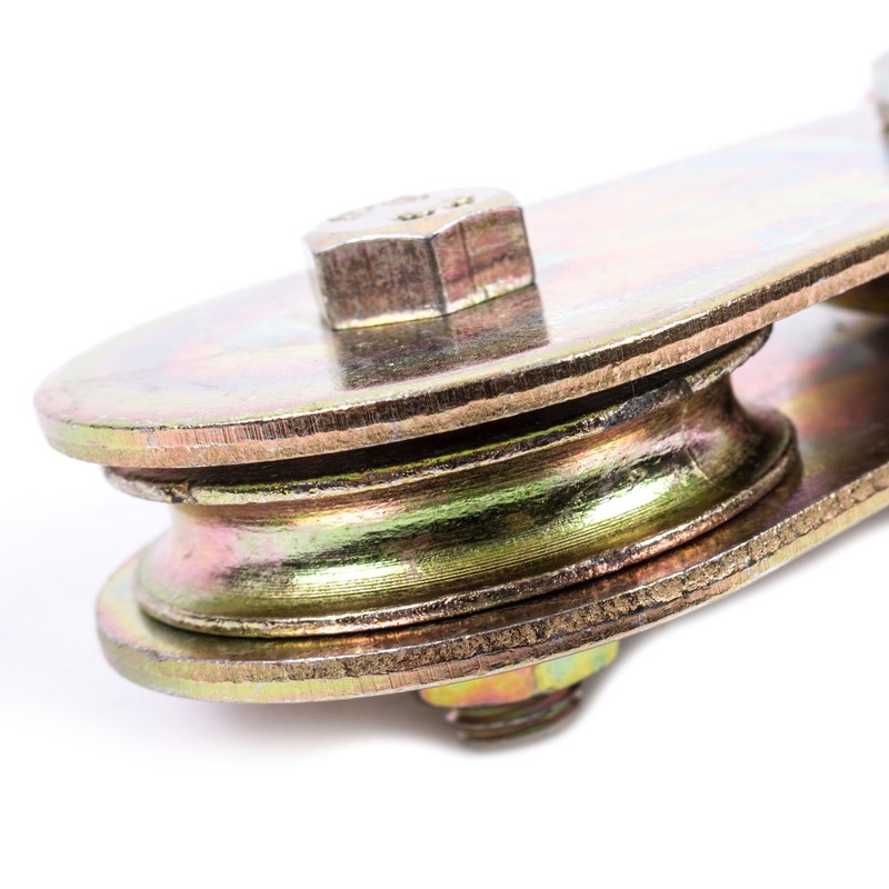 Pulley with Safety Hook for Winches 2 Ton 7mm Rope