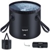 Spopal Collapsible Bucket [Large Capacity 20L= 5 Litre] Portable Folding