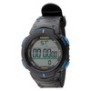 Clefer TS-D153-BL Digital Men's Waterproof Stopwatch with Urethane Strap, Black,