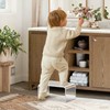 Musanpou Acrylic Step Stool, Clear Foot Stool for Bathroom, Bedroom,